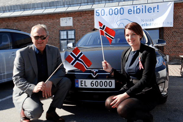 Im April wurde das 50.000 Elektroauto in Norwegen zugelassen – für ein kleines Land enorm.