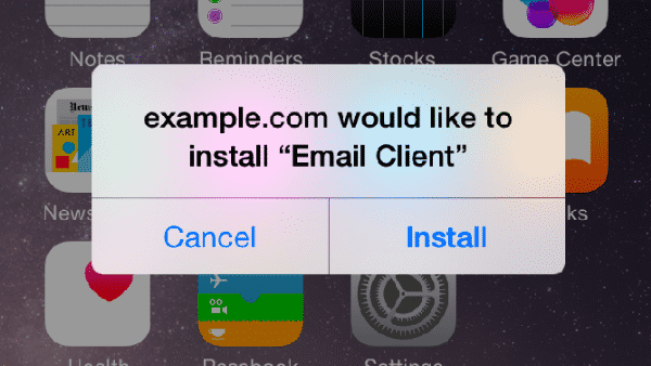 Enterprise-App-Installation in iOS