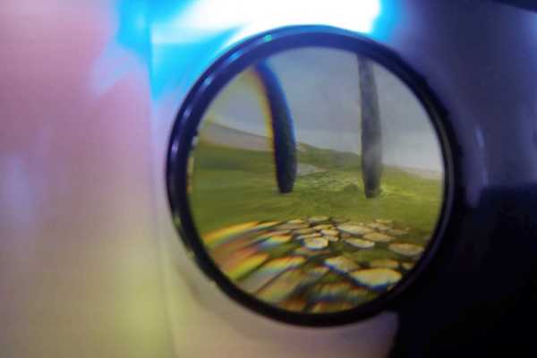Besserer Durchblick: Mit SparseLightVR wird das Gesichtsfeld des VR-Guckers vergrößert.