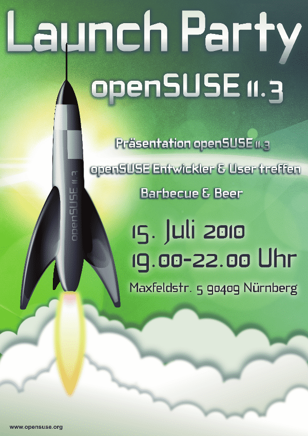 OpenSuse Launch Party
