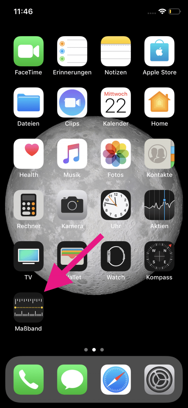 iOS 12: So funktioniert die Maßband-App