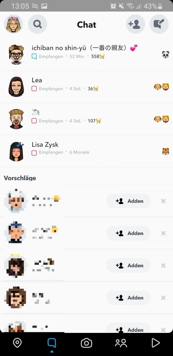 Snapchat Freunde finden - Deutschland - WDesign - LW