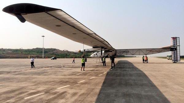 Trotz starken Gegenwinds: Solar Impulse 2 landet sicher in China