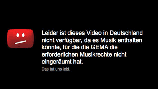 OLG München: Youtube-Hinweis auf GEMA war wettbewerbswidrig
