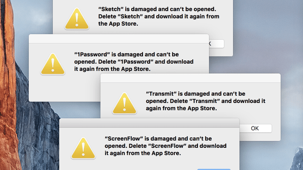 Mac App Store Problem