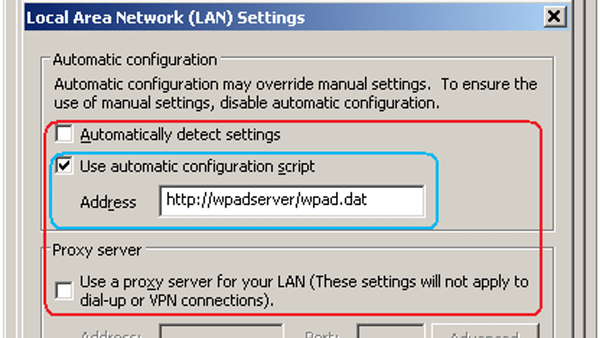 WPAD: Sicherheitslücke Proxy-Autokonfiguration