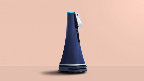 Ansprechend gestalteter Service-Roboter soll durch Büros patrouillieren
