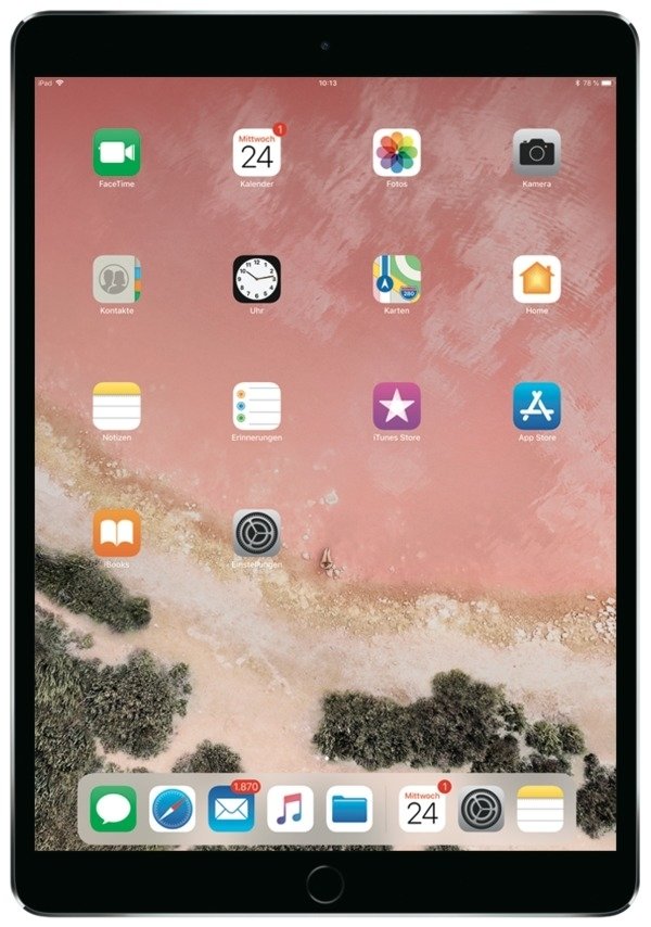 Unverändert riesig – das 12,9&quot; iPad Pro (2017).