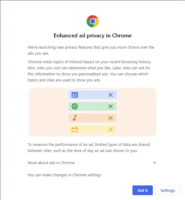 El fin de las cookies de terceros: Google Chrome inicia la protección de seguimiento