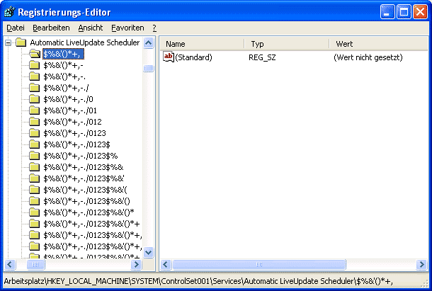 Installiert man das Service Pack 3 auf einem Rechner mit Norton Internet Security 2008, kann die Registry zugemüllt werden.