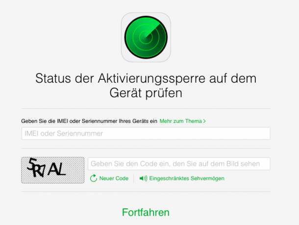 Feldtest-Modus aktivieren