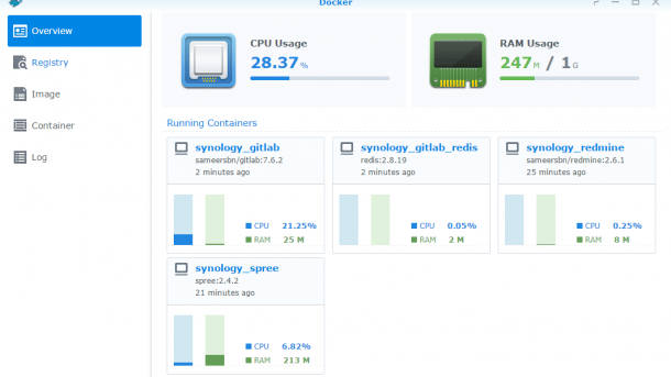 Synology packt Docker-VMs ins NAS