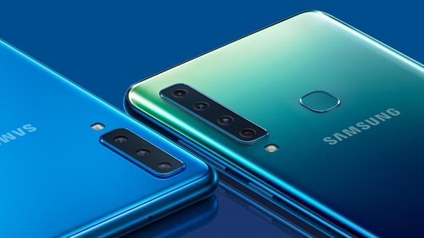 Samsung Galaxy A9 Hat Vier Hauptkameras Heise Online