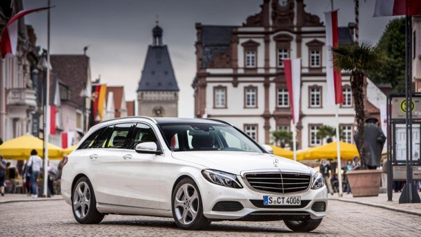 Das T-Modell der neuen Mercedes C-Klasse steht ab September bei den deutschen Händlern.