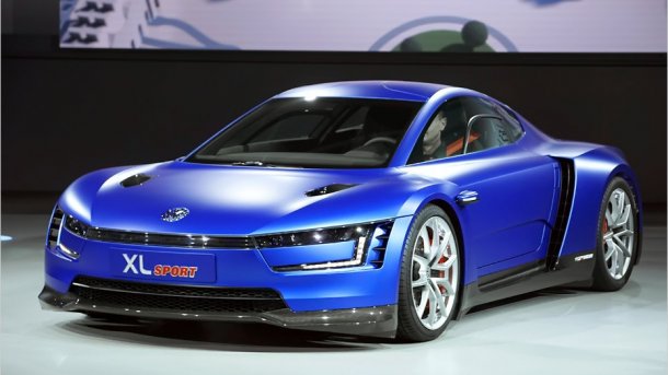 Volkswagen präsentierte auf dem Konzernabend des Pariser Automobilsalons die Studie XL Sport