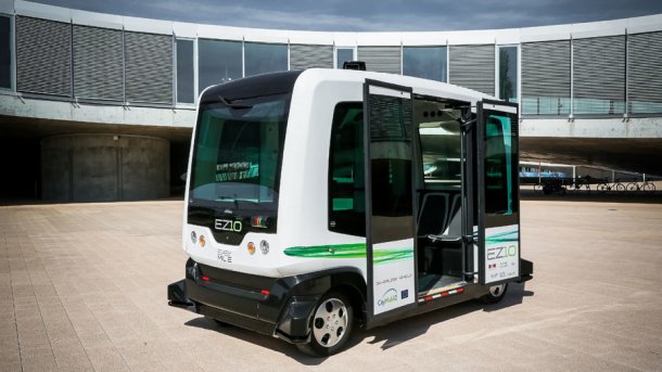Continental testet Roboter-Taxi im Werk Frankfurt