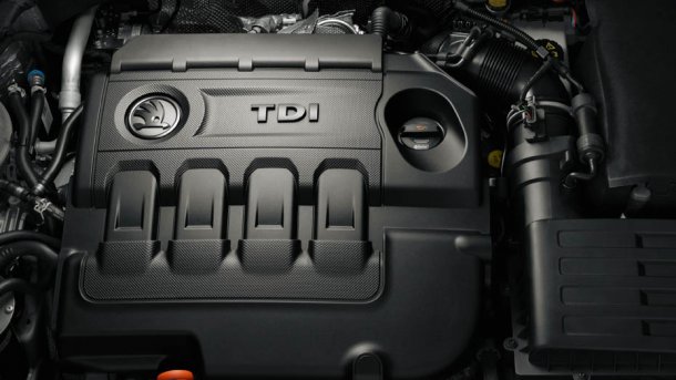 TDI-Motor inm Skoda Octavia