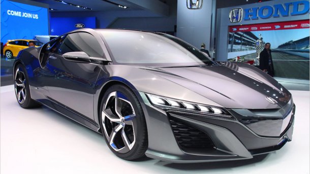 Auf der Auto Show in Detroit zeigt Honda die nächste Evolutionsstufe des NSX Concept.