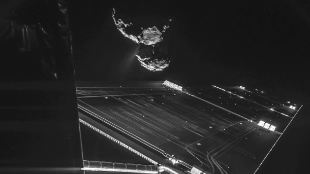 Kometen-Lander Philae: Ein Selfie vor dem Abschied