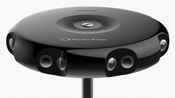 "Project Beyond": Samsung zeigt zum Gear-VR-Start eine 360-Grad-Kamera