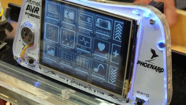 Phoenard: Arduino-Sketch-Player mit Touchscreen