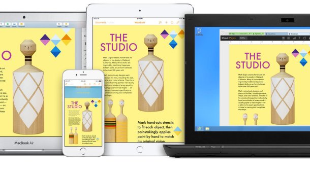 iWork for iCloud nun auf Deutsch