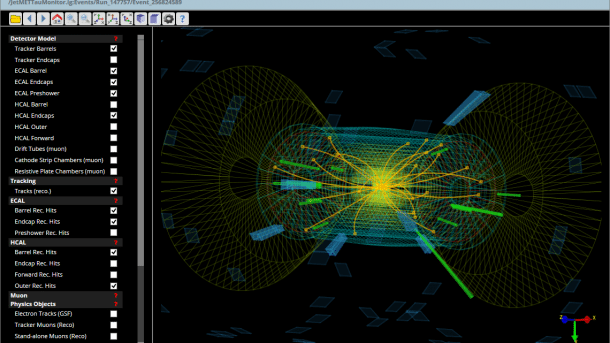 LHC-Visualisierung
