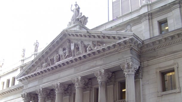 Das Gerichtsgebäude in New York City