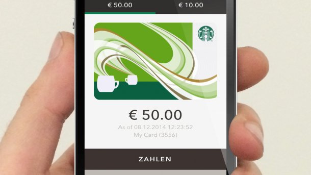 Starbucks bringt App-Bezahlung nach Deutschland