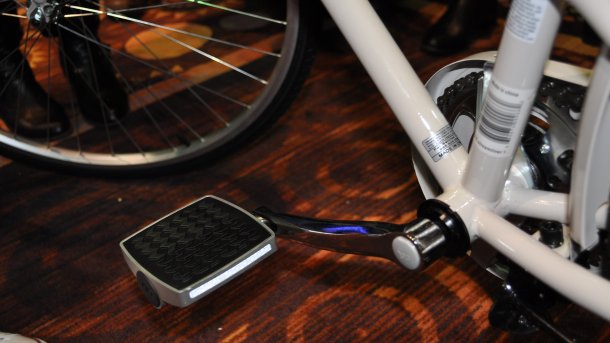 CES: Smartes Fahrrad-Pedal soll vor Diebstahl schützen