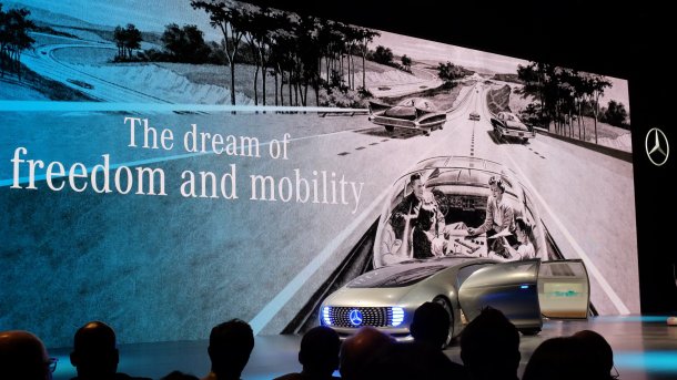 CES: Mercedes stellt Forschungsfahrzeug für autonomes Fahren vor