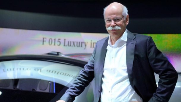 Daimler-Chef Zetsche: Technik für selbstfahrende Autos weitgehend serienreif