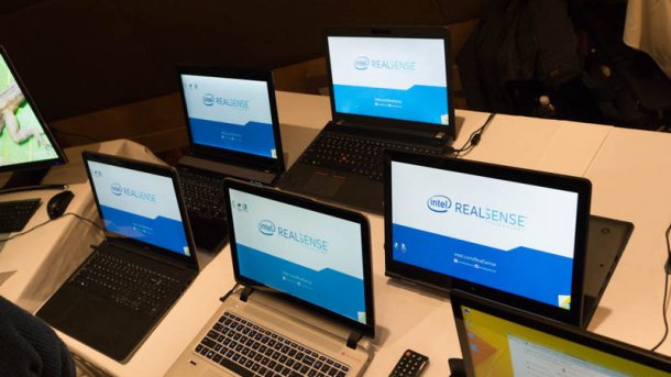 CES: Notebooks und All-in-One-PCs mit RealSense-3D-Kamera