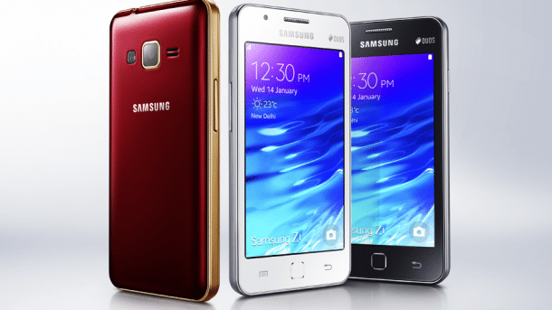 Samsung bringt erstes Tizen-Smartphone in Indien auf den Markt