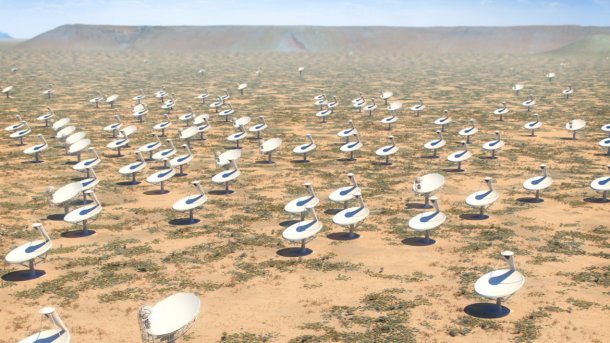 Square Kilometre Array: Riesen-Radioteleskop für Weltraumatlas