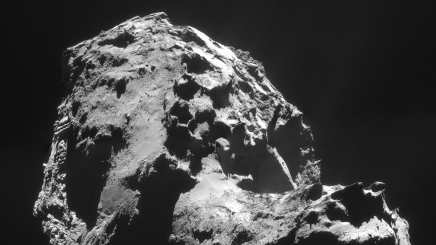 Bizarre Welt: Rosetta liefert Details über Kometen
