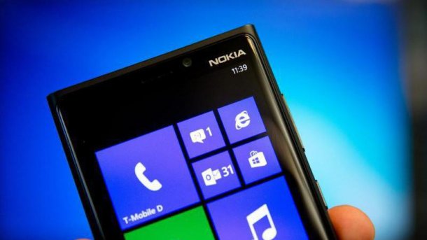 Nokia-Handy mit Windows Phone