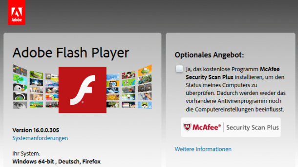 Flash-Update schließt insgesamt 18 Lücken, jetzt für alle Plattformen