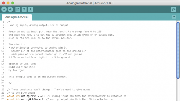 Arduino-IDE Version 1.6 ist fertig