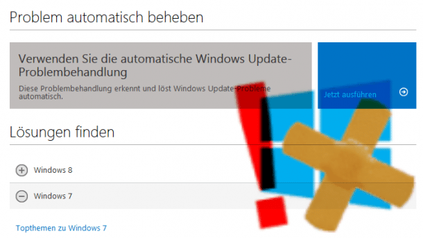 Hilfe gegen klemmendes Windows-Update