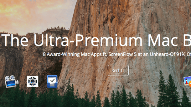Reizvolles Bundle aus acht Mac-Programmen