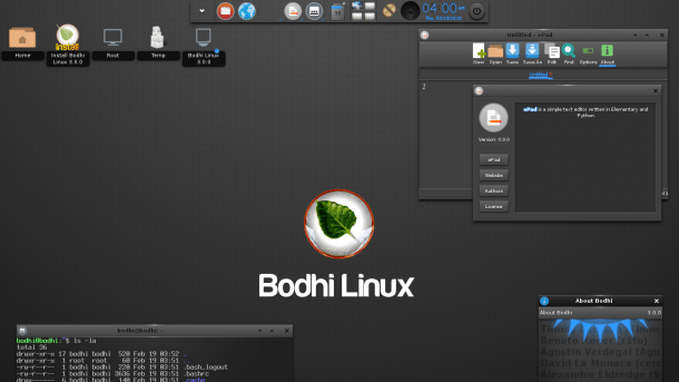 Bodhi Linux 3.0.0
