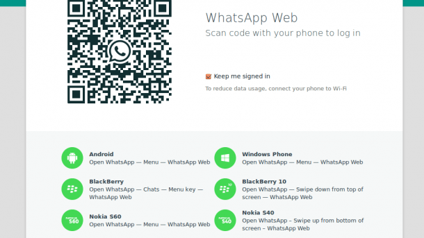 Whatsapp-Webclient jetzt auch mit Firefox und Opera möglich