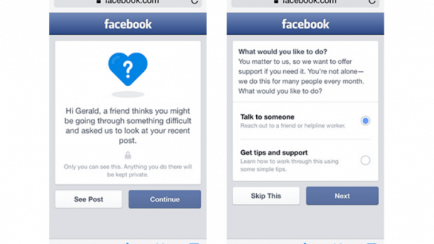 Facebook will suizidgefährdeten Nutzern bessere Hilfe anbieten