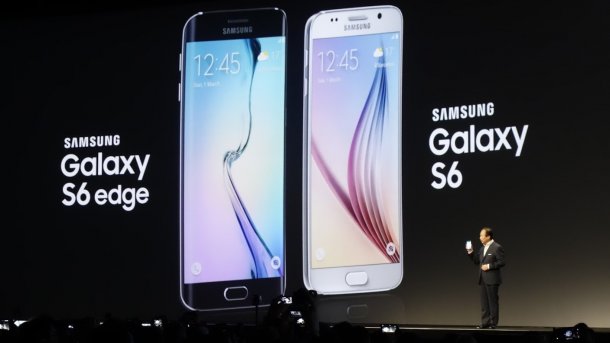 MWC: Samsung Galaxy S6 und S6 Edge: schneller, schärfer, gebogen