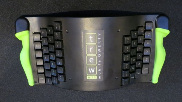 MWC: Tastatur zum um die Ecke schreiben