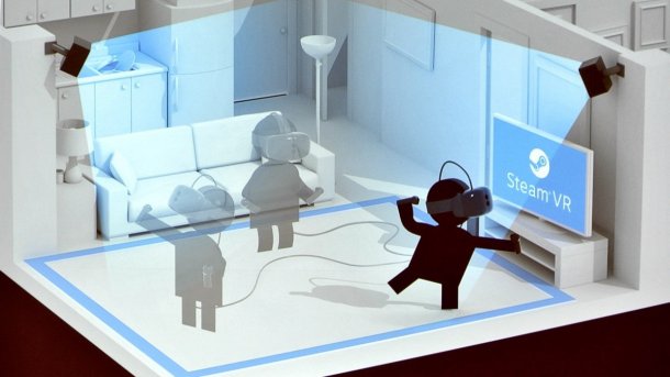 Valves VR-Brille Vive: Intensivste Virtual Reality dank Positionstracking