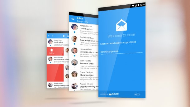 Cyanogen kooperiert mit Boxer für alternative Email-App