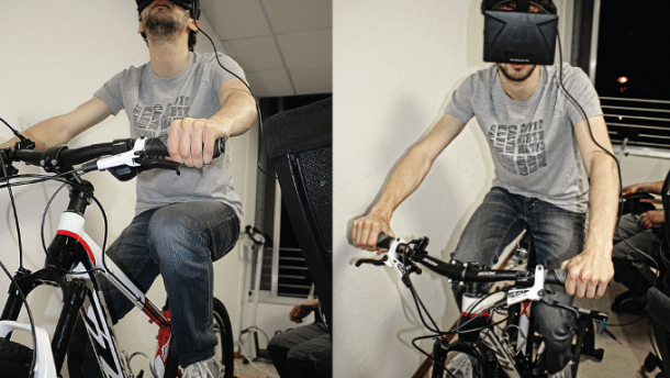 Widerun: Fahrrad-Training mit Virtual Reality
