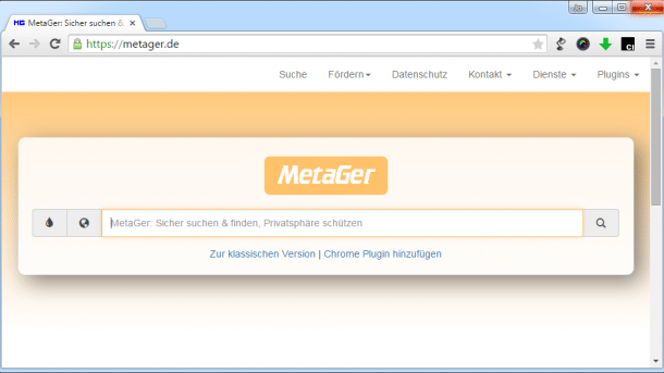 Neue MetaGer-Suche verlässt Teststadium